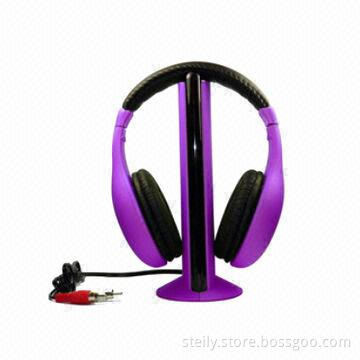 Multifunction 5-in-1 Wireless Headphones, Fashionable Design with FM Radio